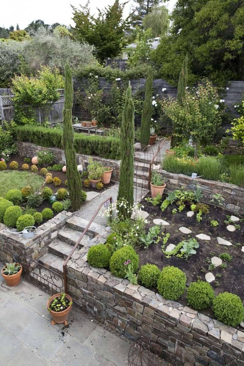 Top Slope Backyard Design Ideas