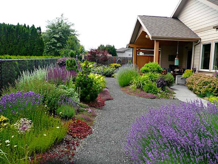 Backyard Garden Landscape Natural Ideas