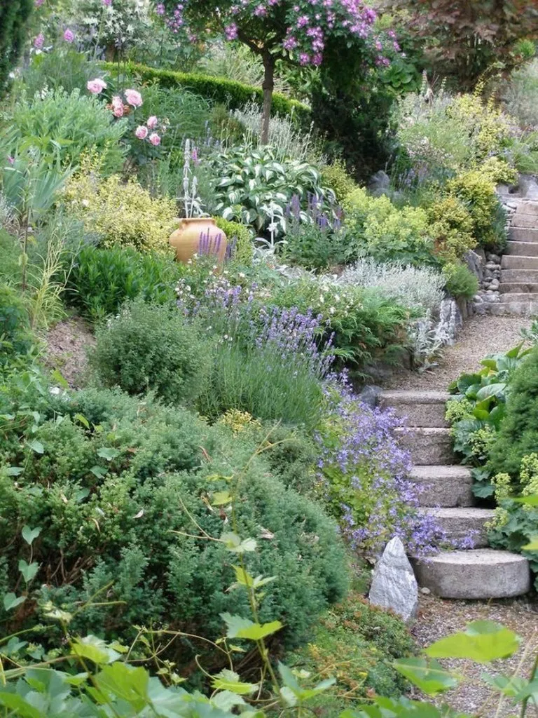 A Mediterranean Garden Style Mediterranean Garden Design