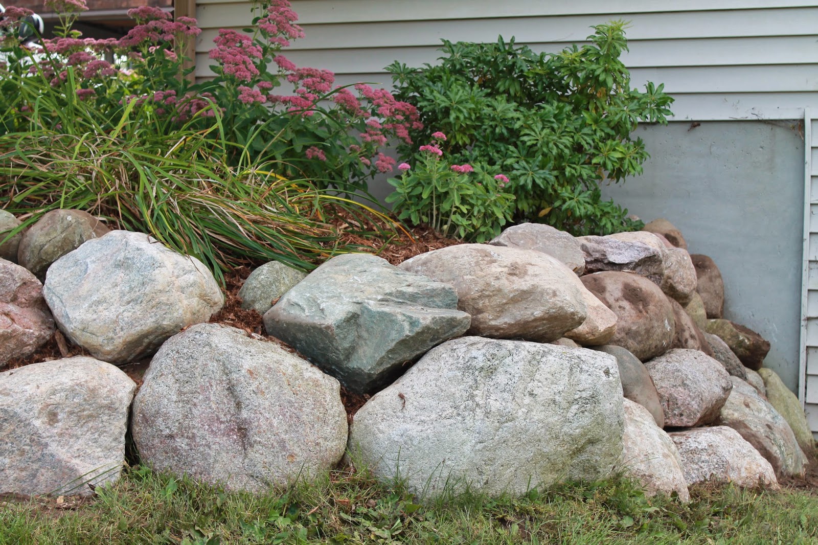 Dry Stack Stone Wall Landscape Architecture Belmont