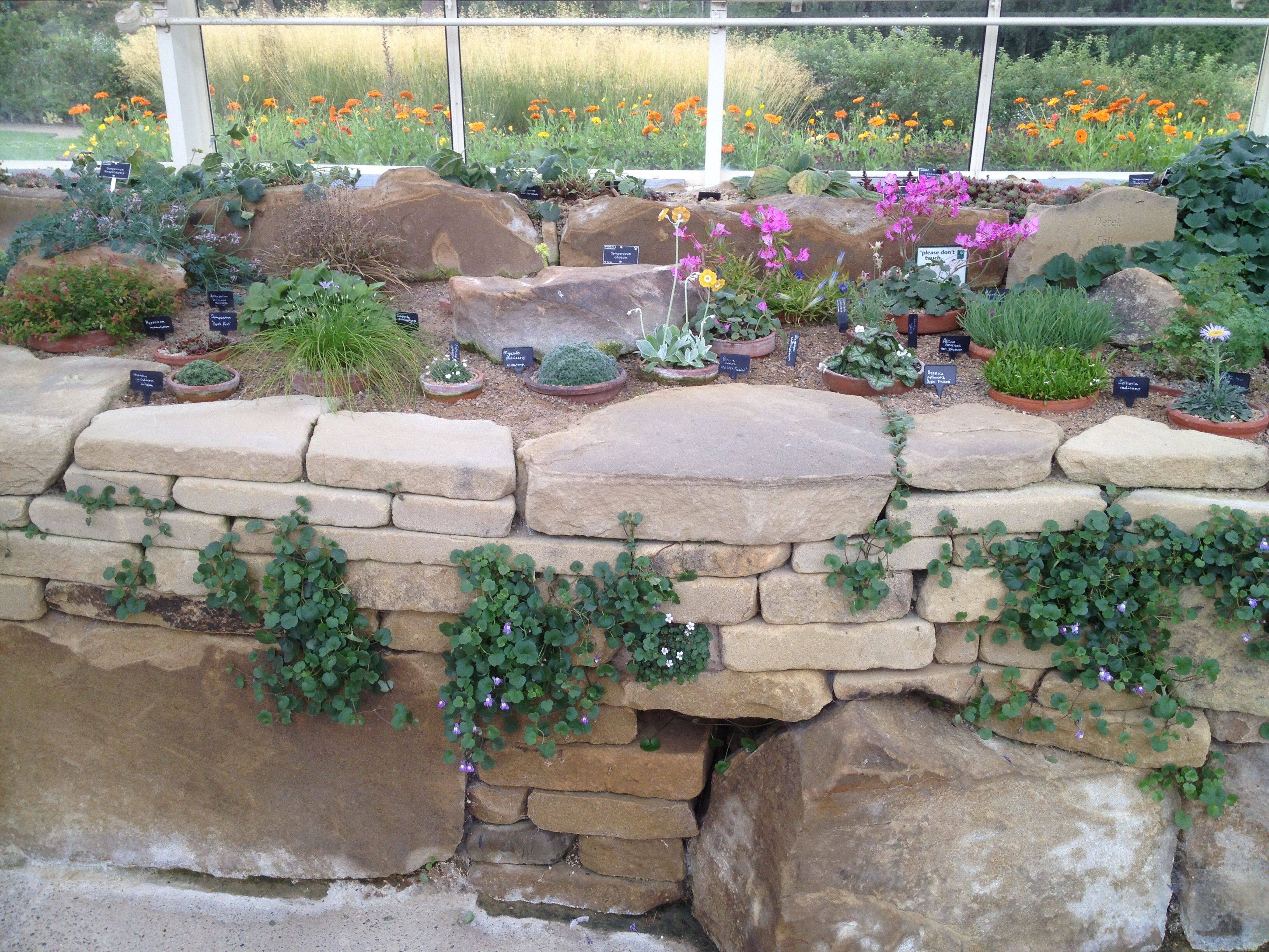 Stone Walls Garden Ideas