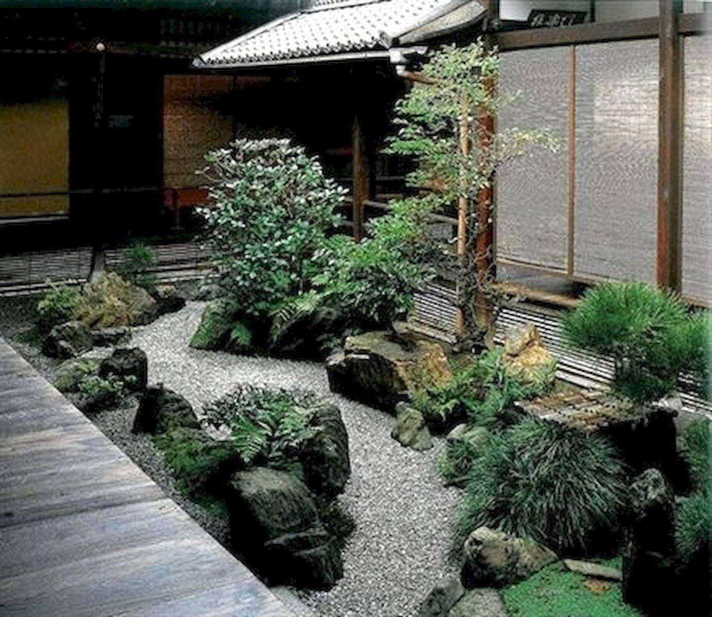 Zen Courtyard Modern Japanese Garden