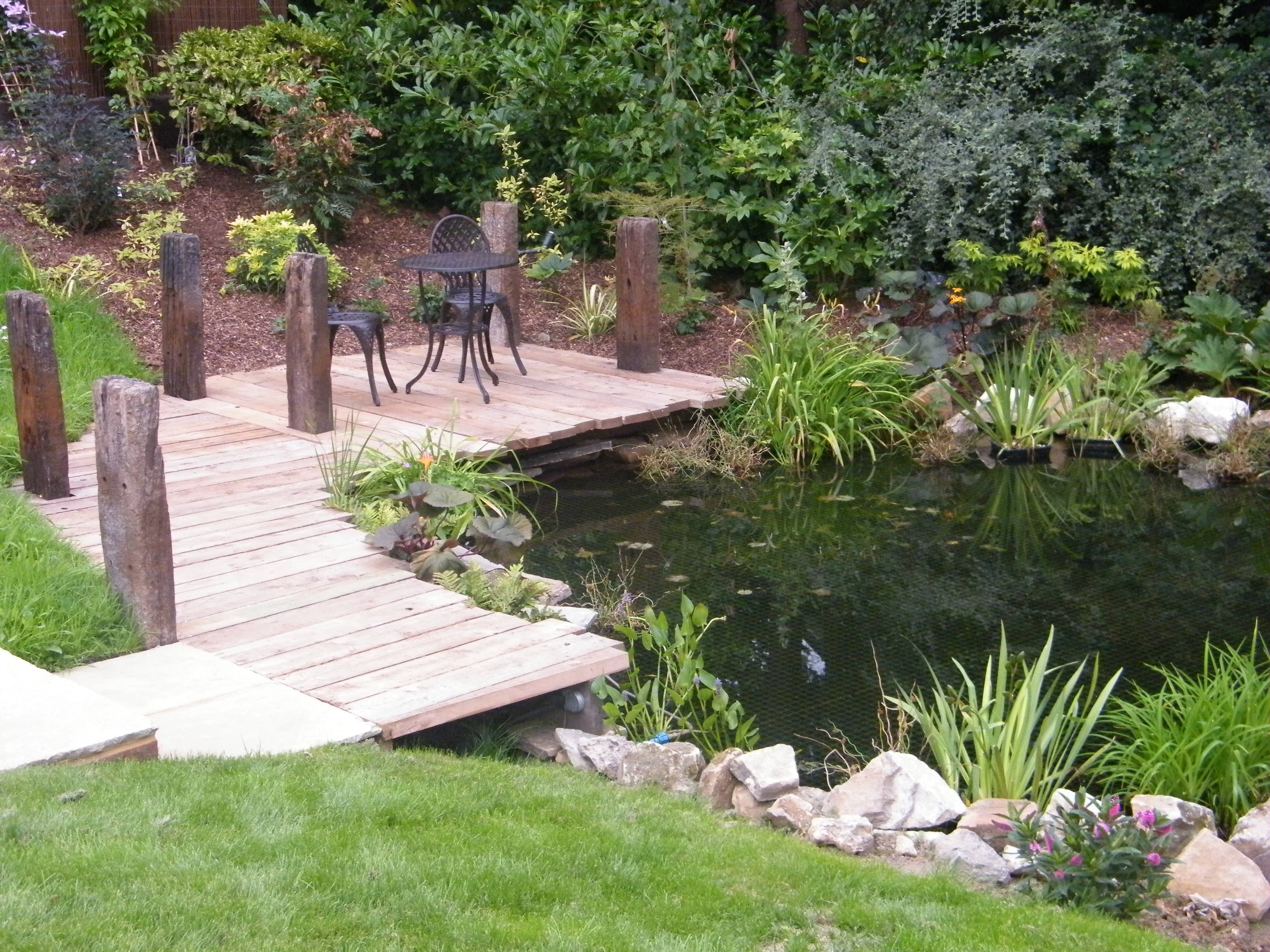 Amazing Fish Pond Gardens Design Ideas