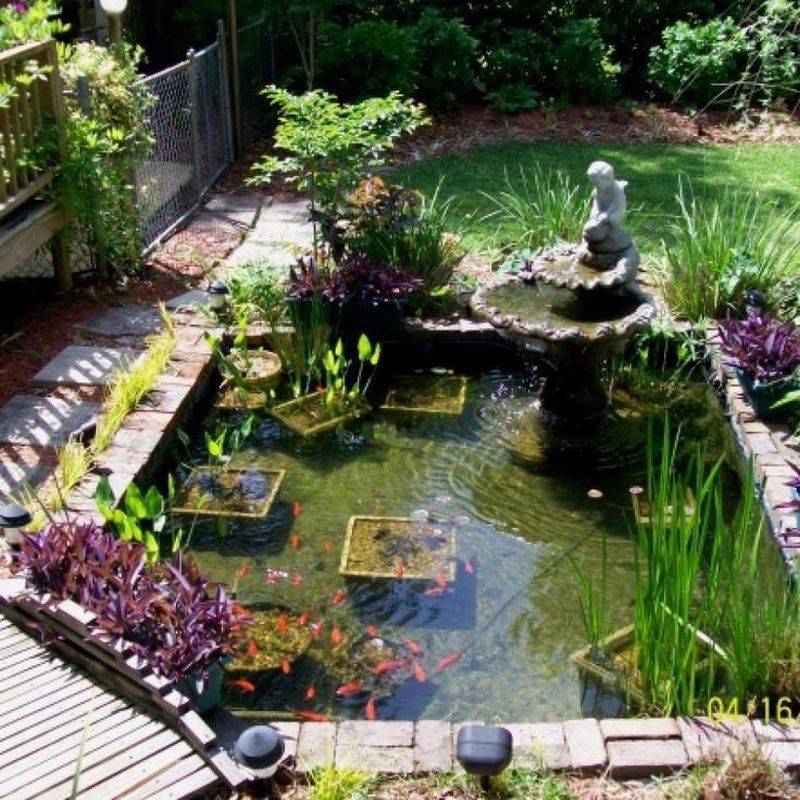 Cool Backyard Pond Design Ideas