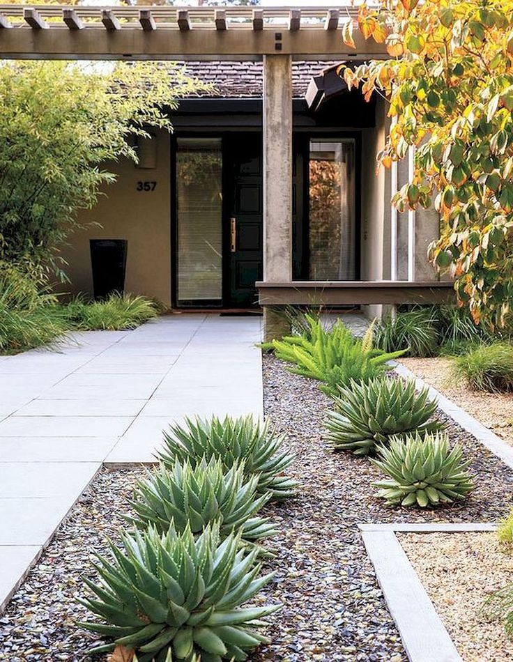Minimalist Front Yard Landscaping Ideas