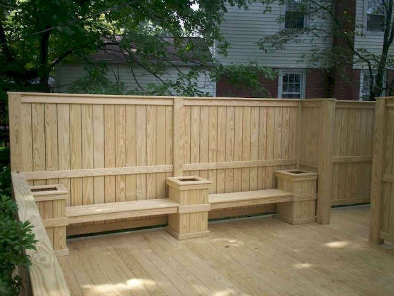 Easy Creative Privacy Fence Design Ideas