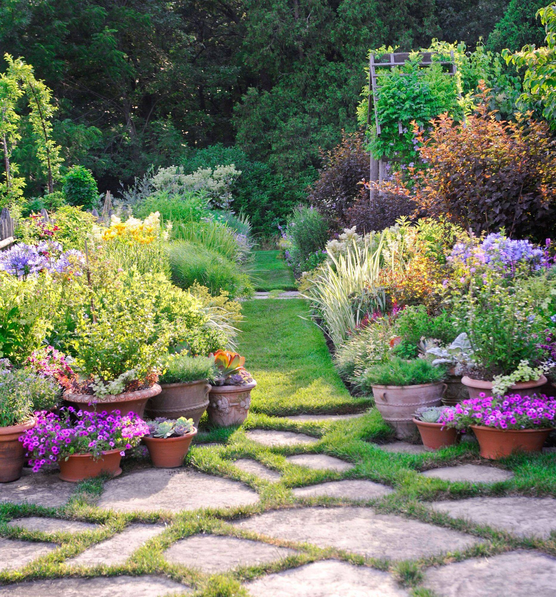 Beautiful Front Yard Cottage Garden Landscaping Ideas Homixover