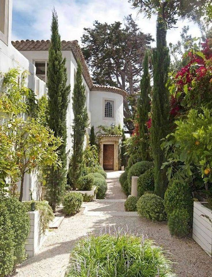 Beautiful Front Yard Rock Garden Landscaping Ideas Mediterranean