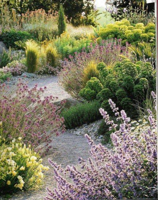 Modern Mediterranean Garden Landscaping Ideas