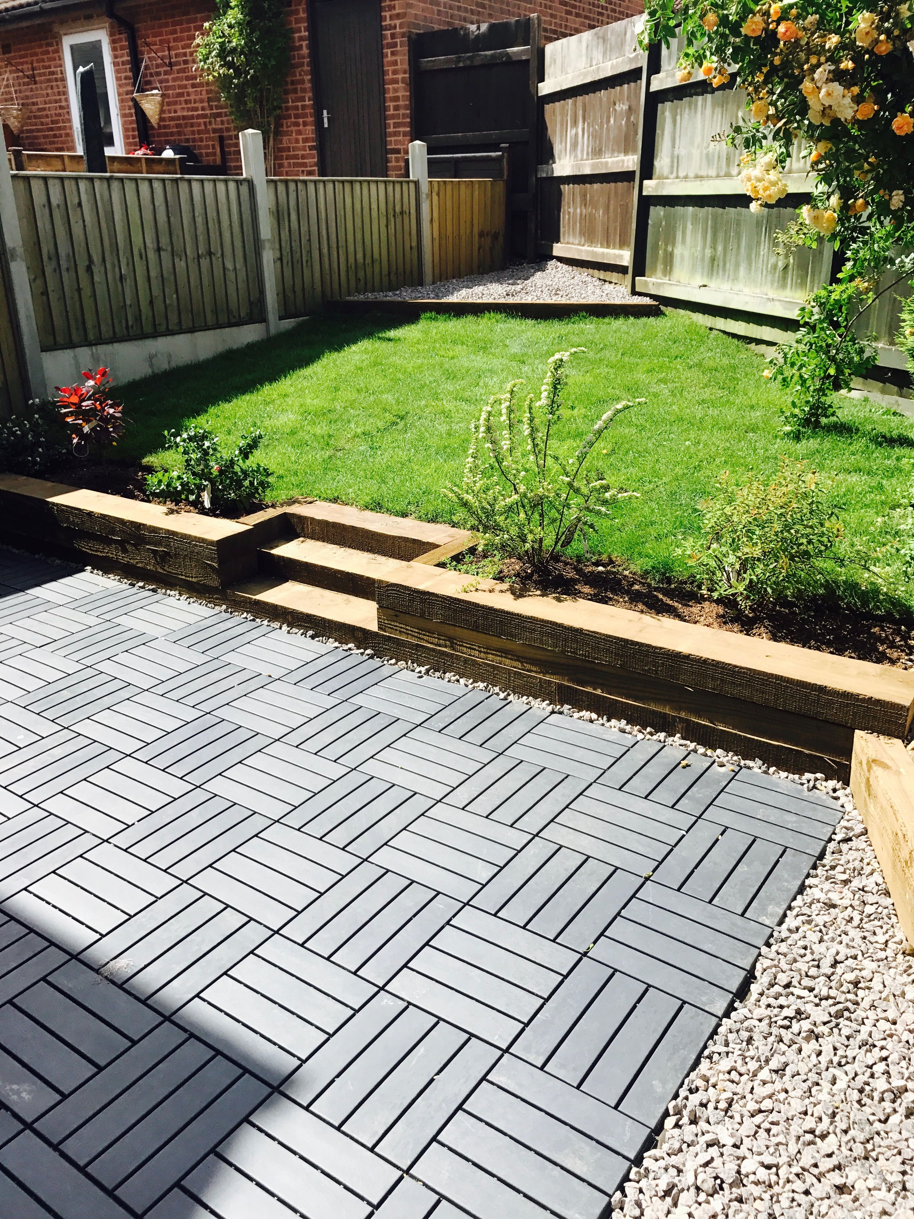 Backyard Design Layout Deck Ideas