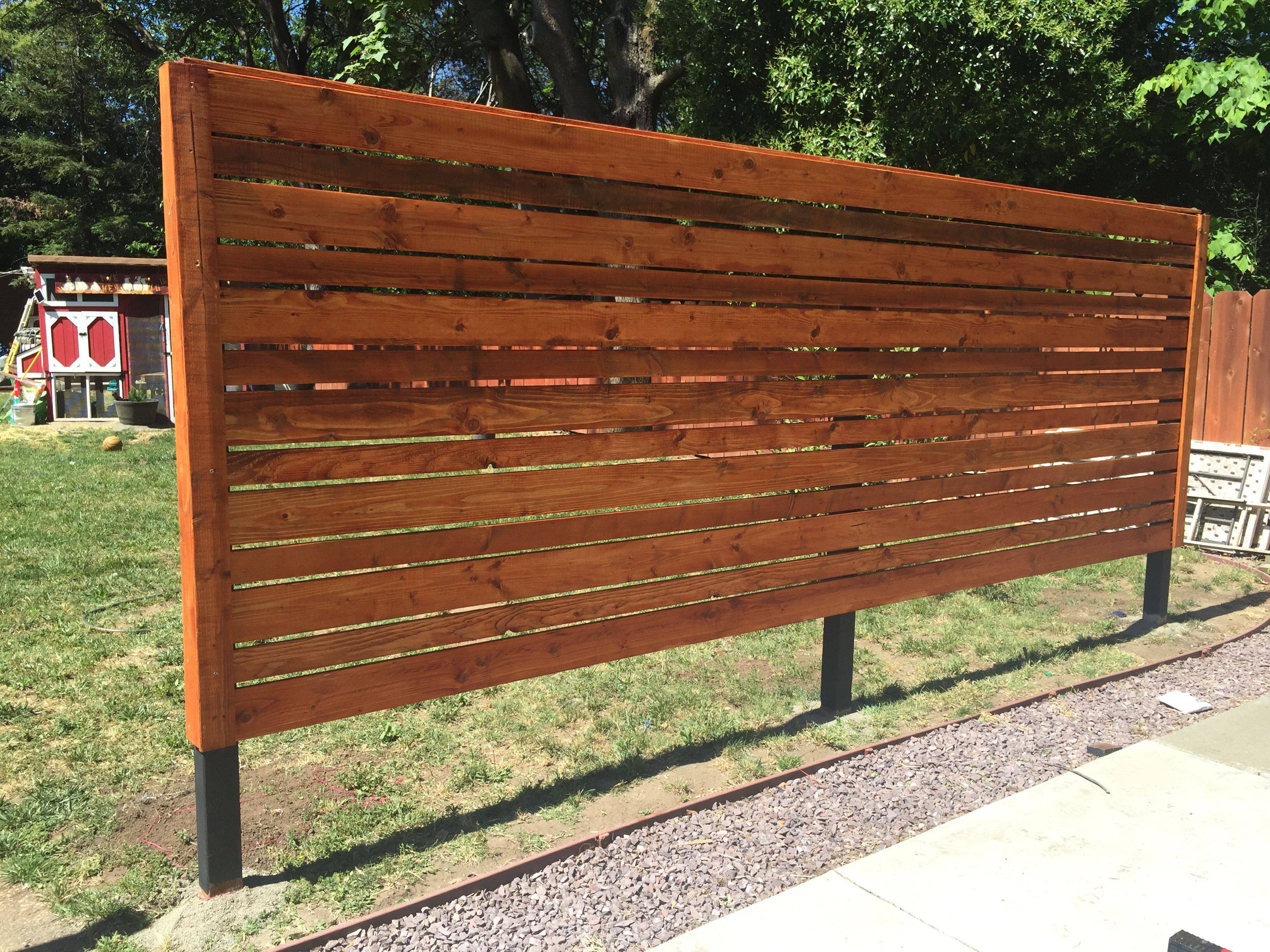 Easy And Cheap Privacy Fence Design Ideas Crowdecorcom Garden