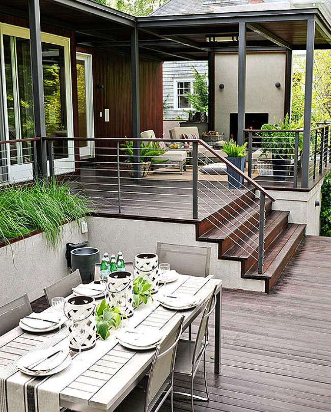 Roof Terrace Modern Garden Design London Garden Blog