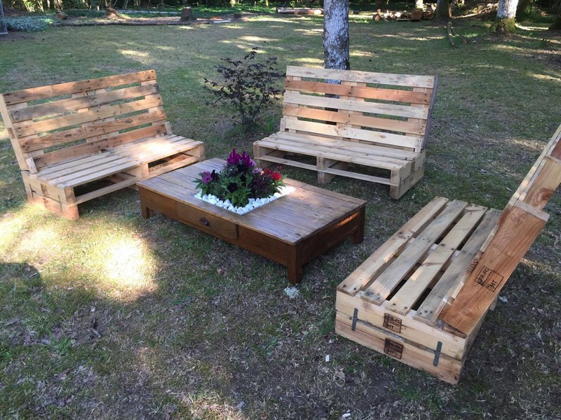 Amazing Diy Outdoor Pallet Furniture Ideas