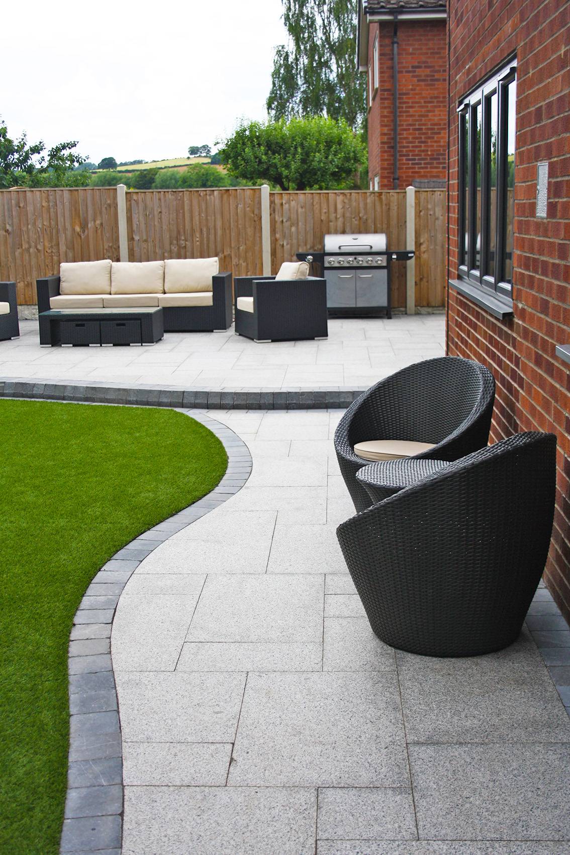Cool Paver Patio Pattern Ideas