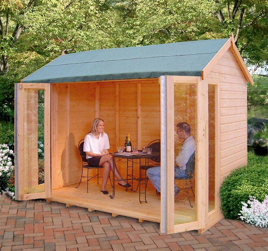 Corner Summerhouse Ideas