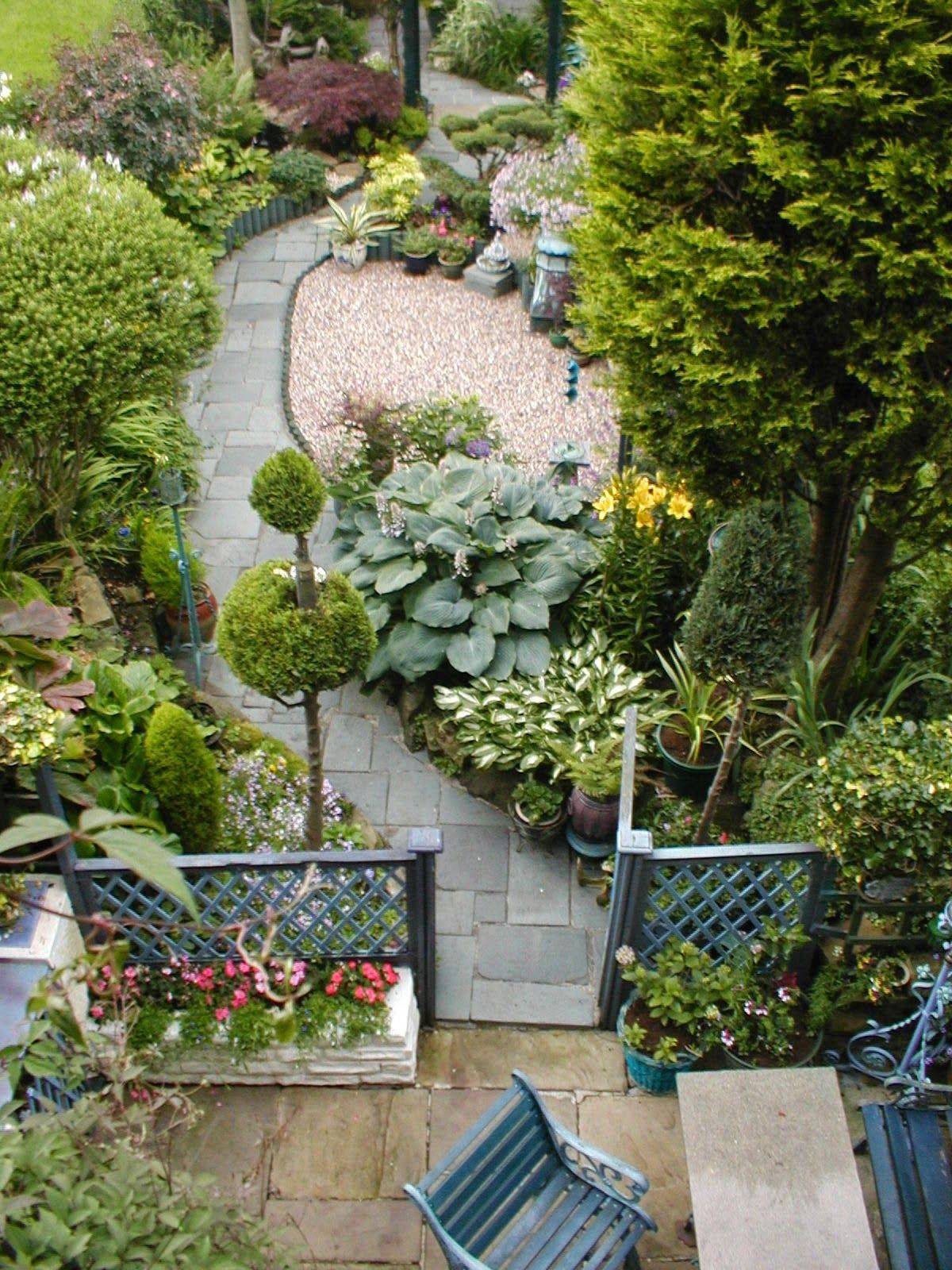 Long Narrow Garden Design Pictures