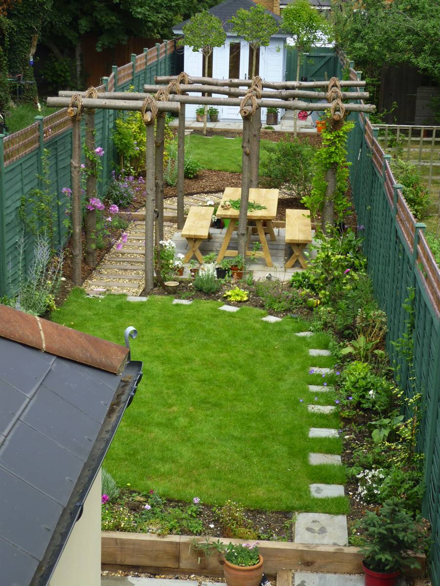 Narrow Garden Small Backyard Gardens