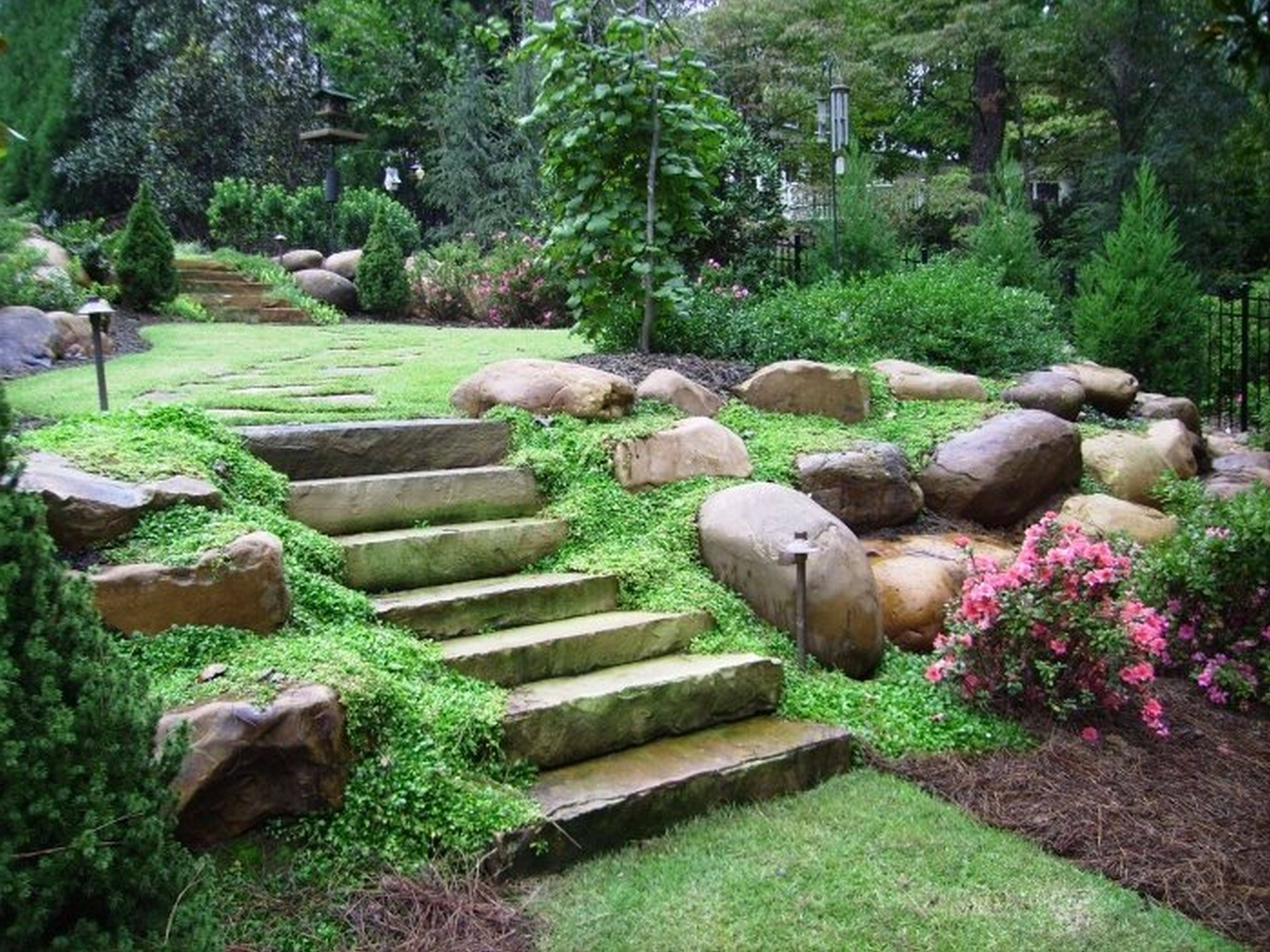 Awesome Front Yard Rock Garden Landscaping Ideas Homixovercom