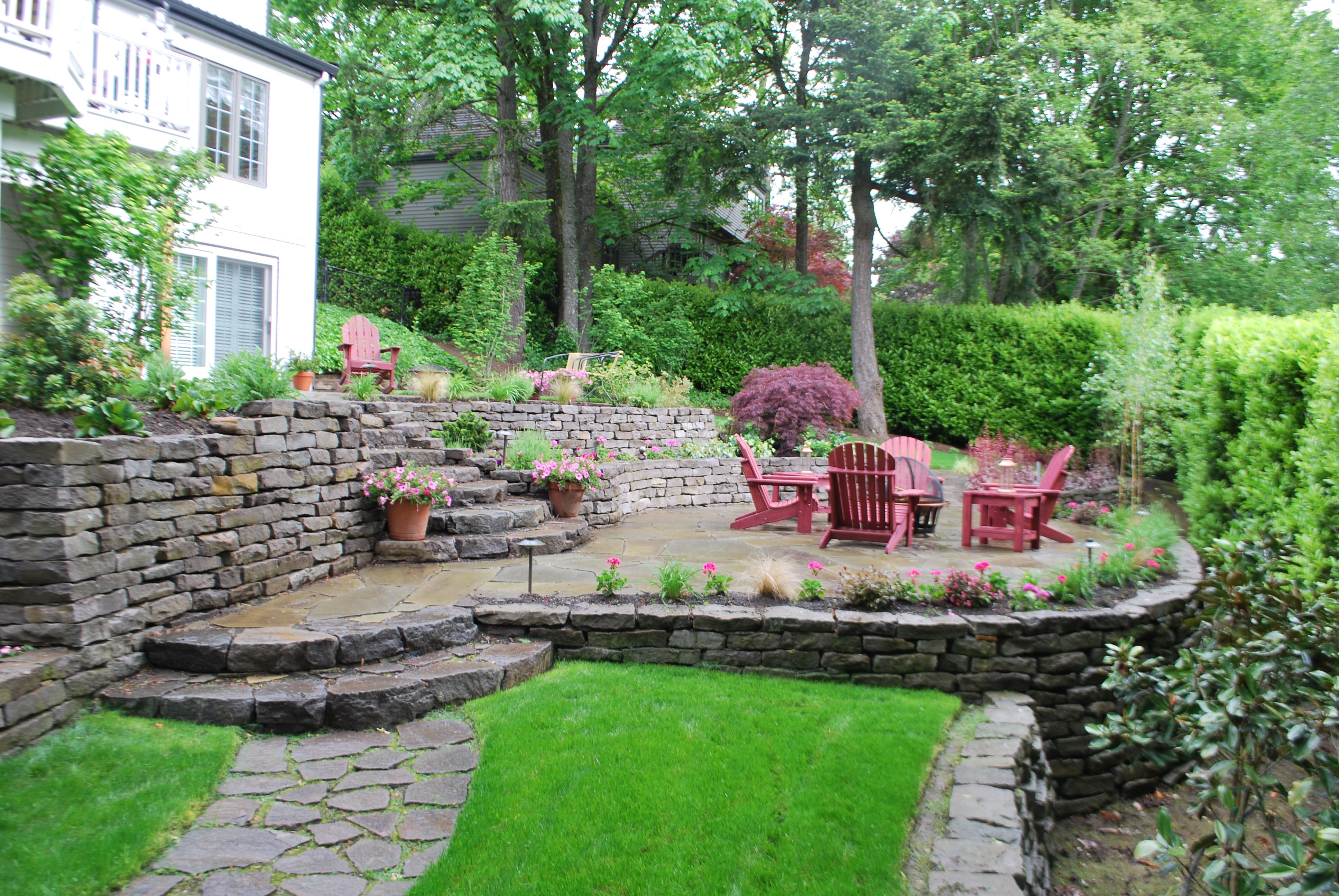 A Tiered Garden Design Kellogg
