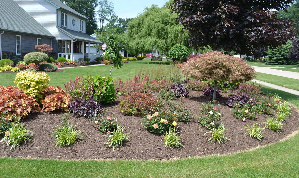 Corner Fence Garden Corner Landscaping