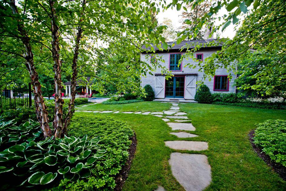 Lush Backyard Garden