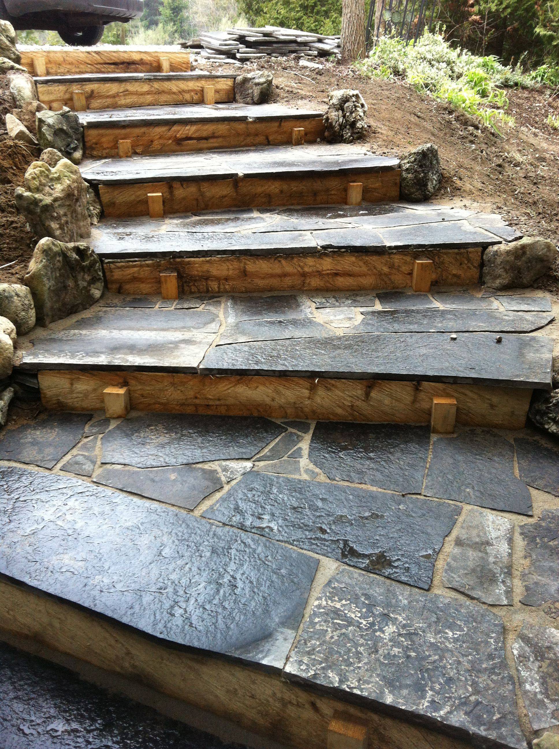Crab Orchard Flagstone Steps Crab Orchard