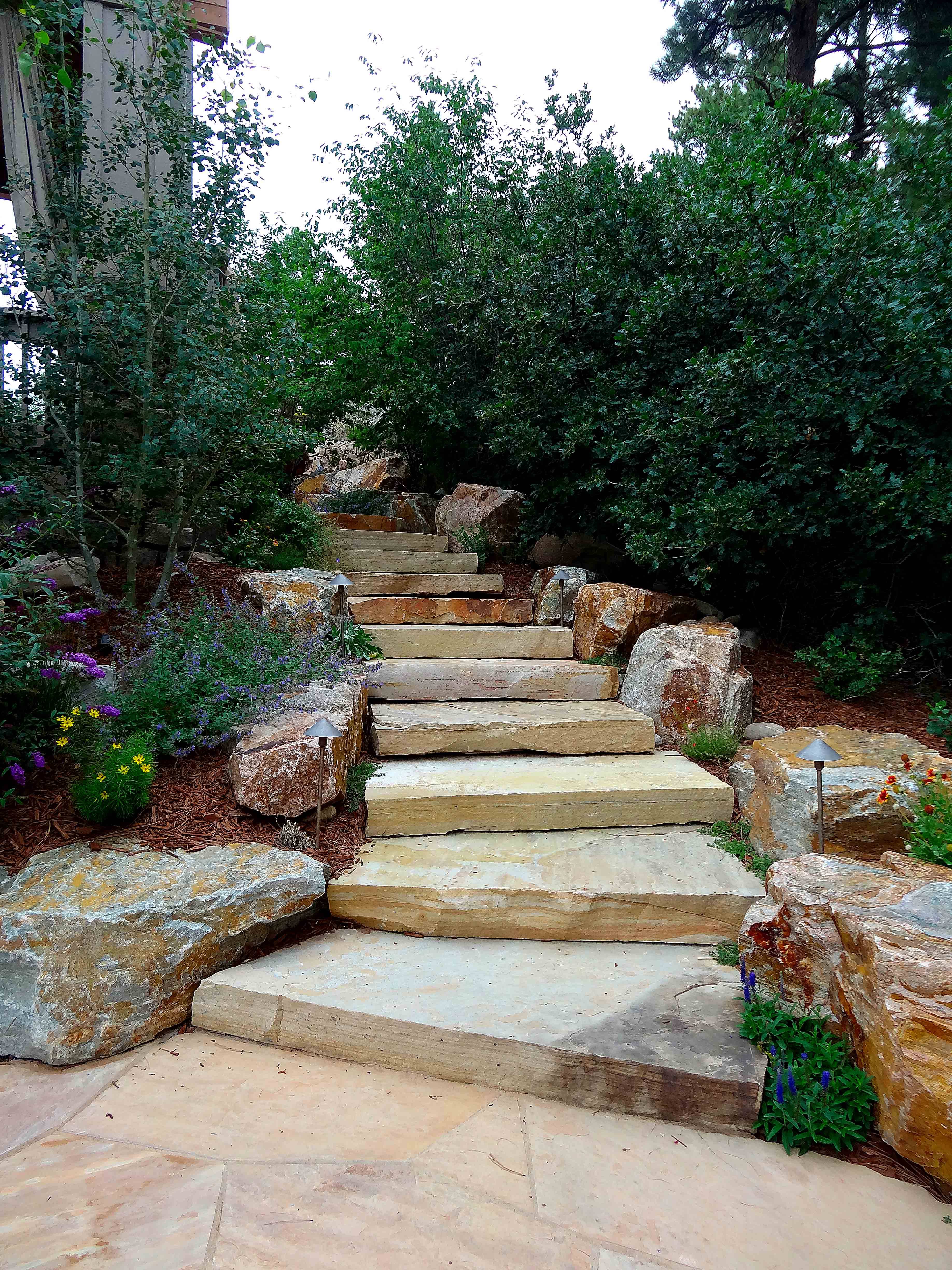 Natural Stone Steps