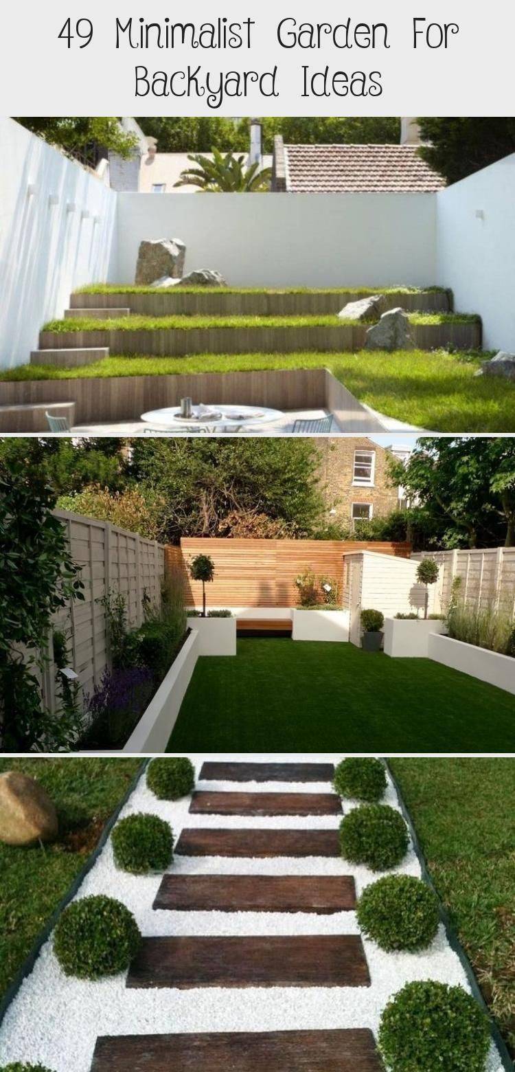 Image showcasing 20 Minimalist Backyard Landscaping Ideas Simple Design
