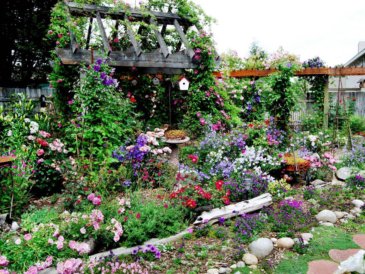 Beautiful Cottage Garden Design Ideas