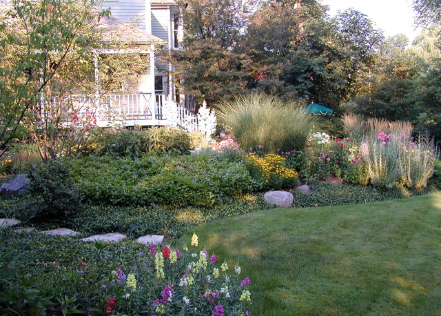 Informal Garden Boundary Back Garden Design
