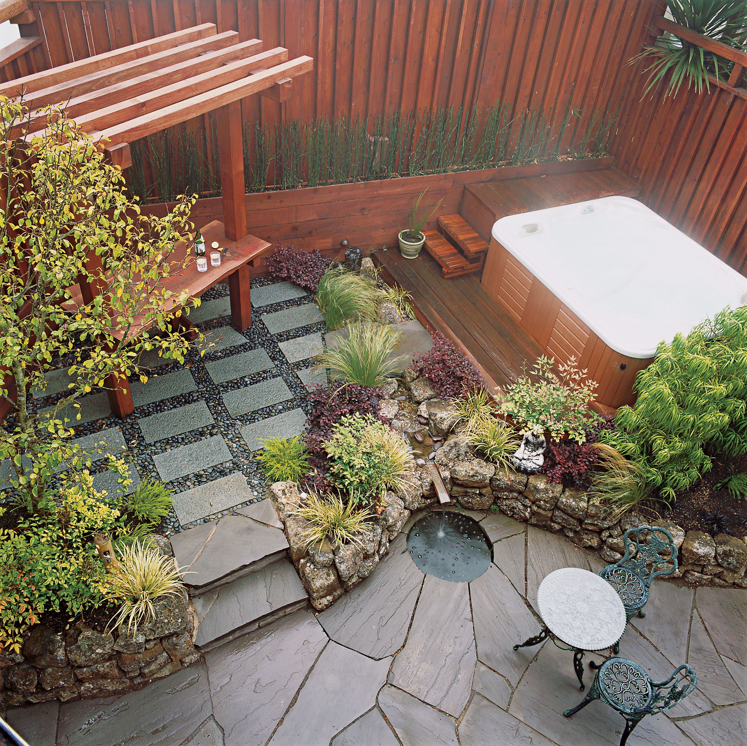 Very Small Courtyard Garden Design Ideas