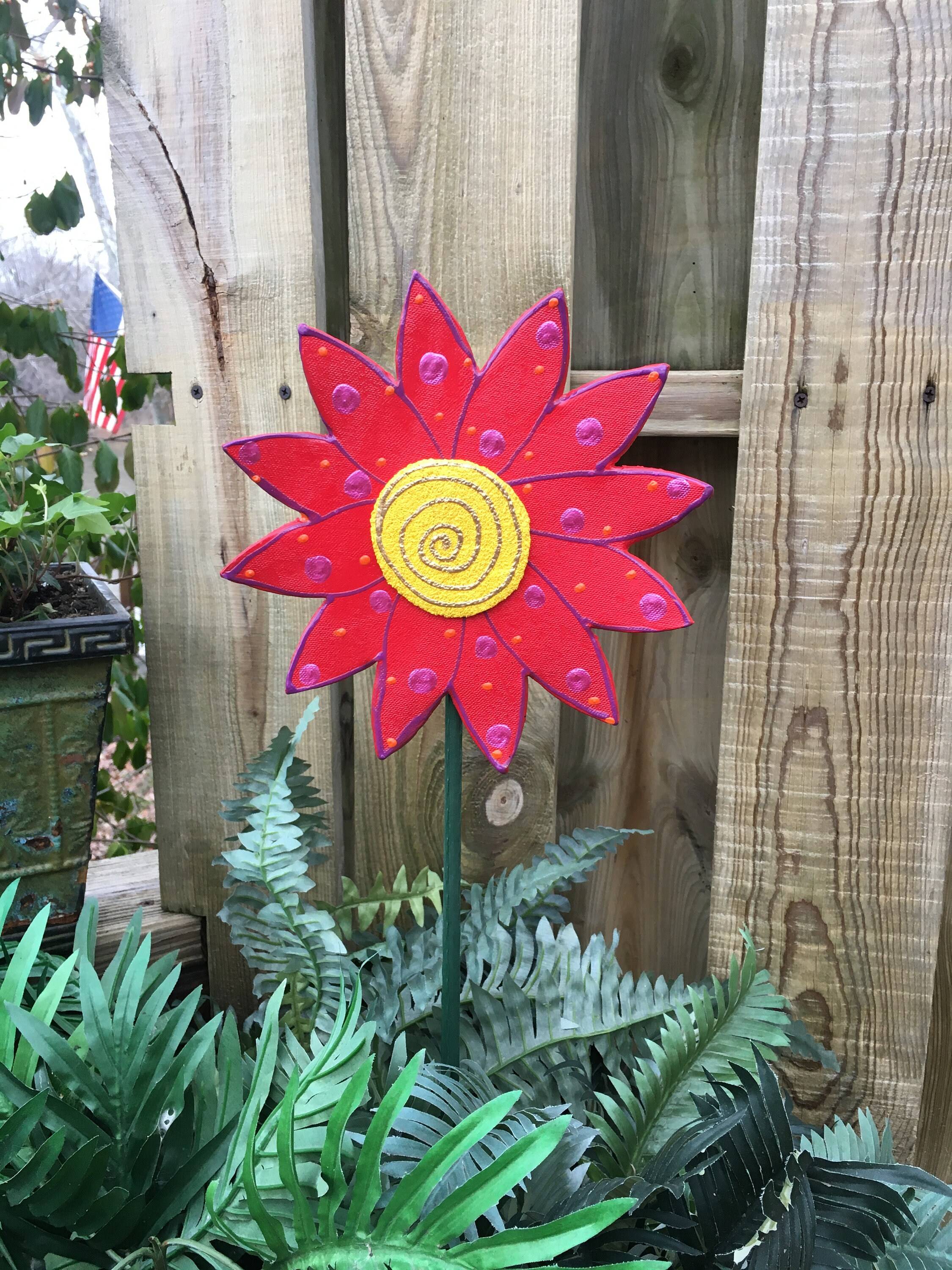 26 Flower Garden Stakes Ideas To Consider SharonSable