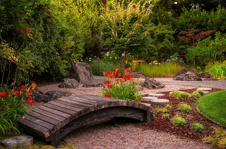 Backyard Garden Bridge Ideas