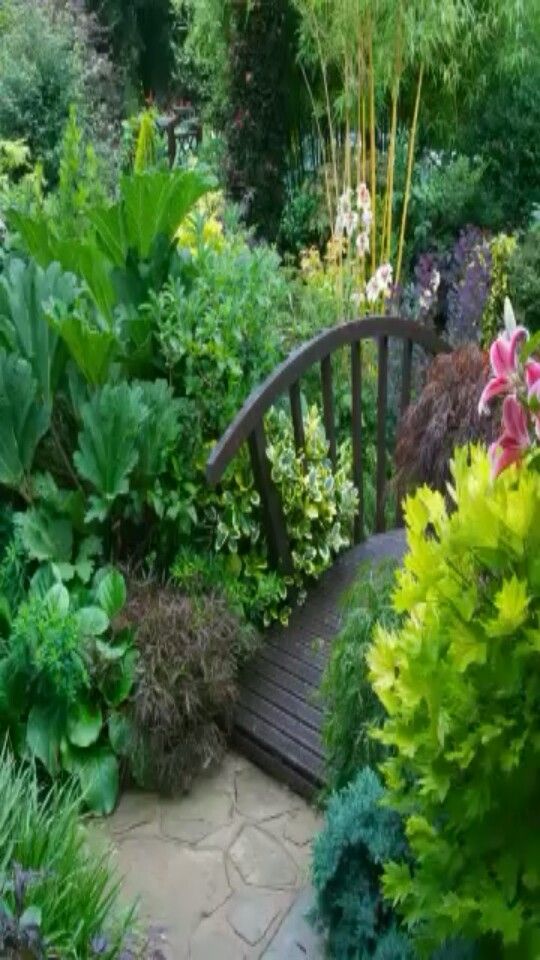 Backyard Garden Bridge Ideas