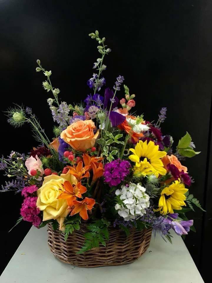 English Country Garden Floral Arrangement Cottage Decormothers Day