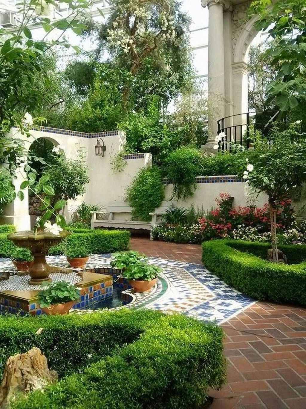 Amazing Small Courtyard Garden Design Ideas Pimphomee