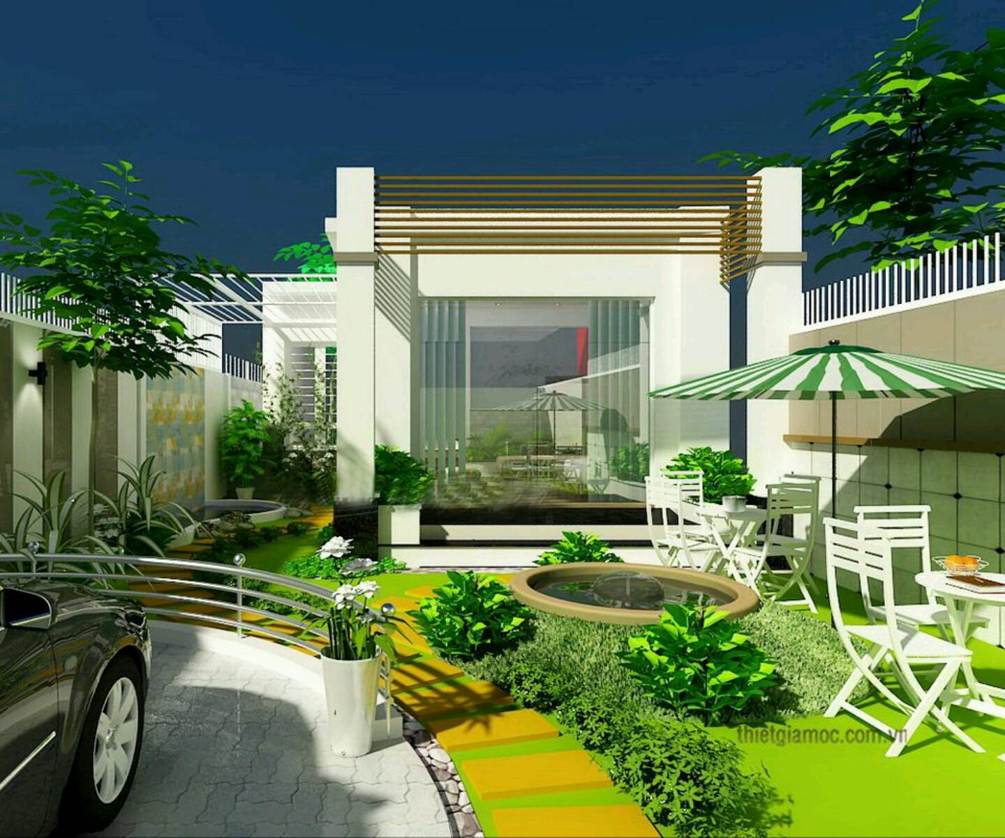 Modern Garden Design Outdoor Room