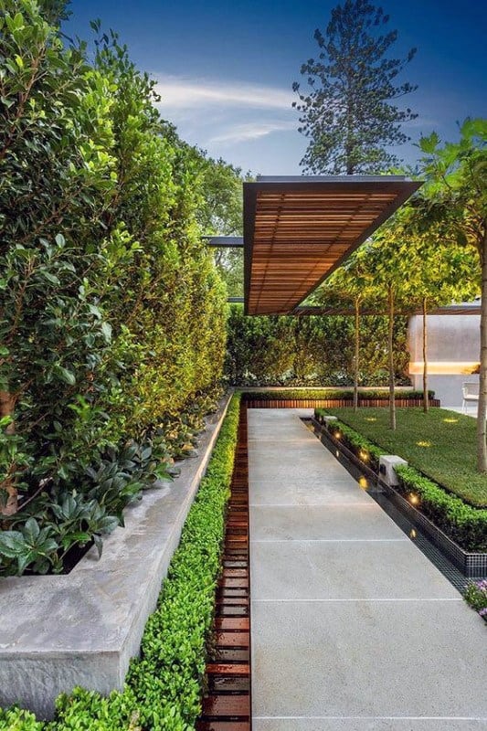 Elegant And Airy Modern Garden Designs