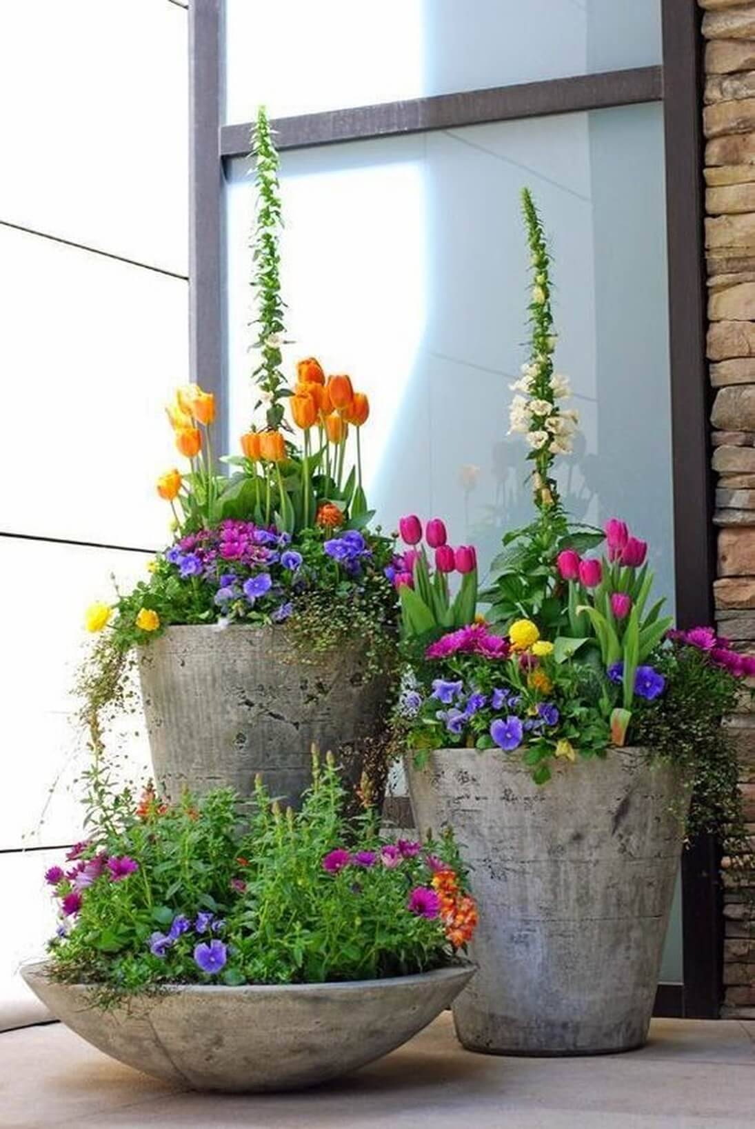 Creative Container Gardening Flowers