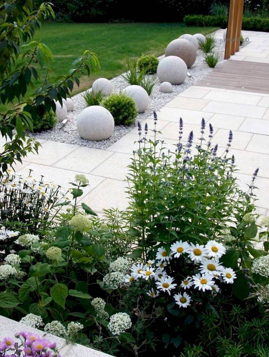 Shrewsbury Sandstone Paving Garden Plants
