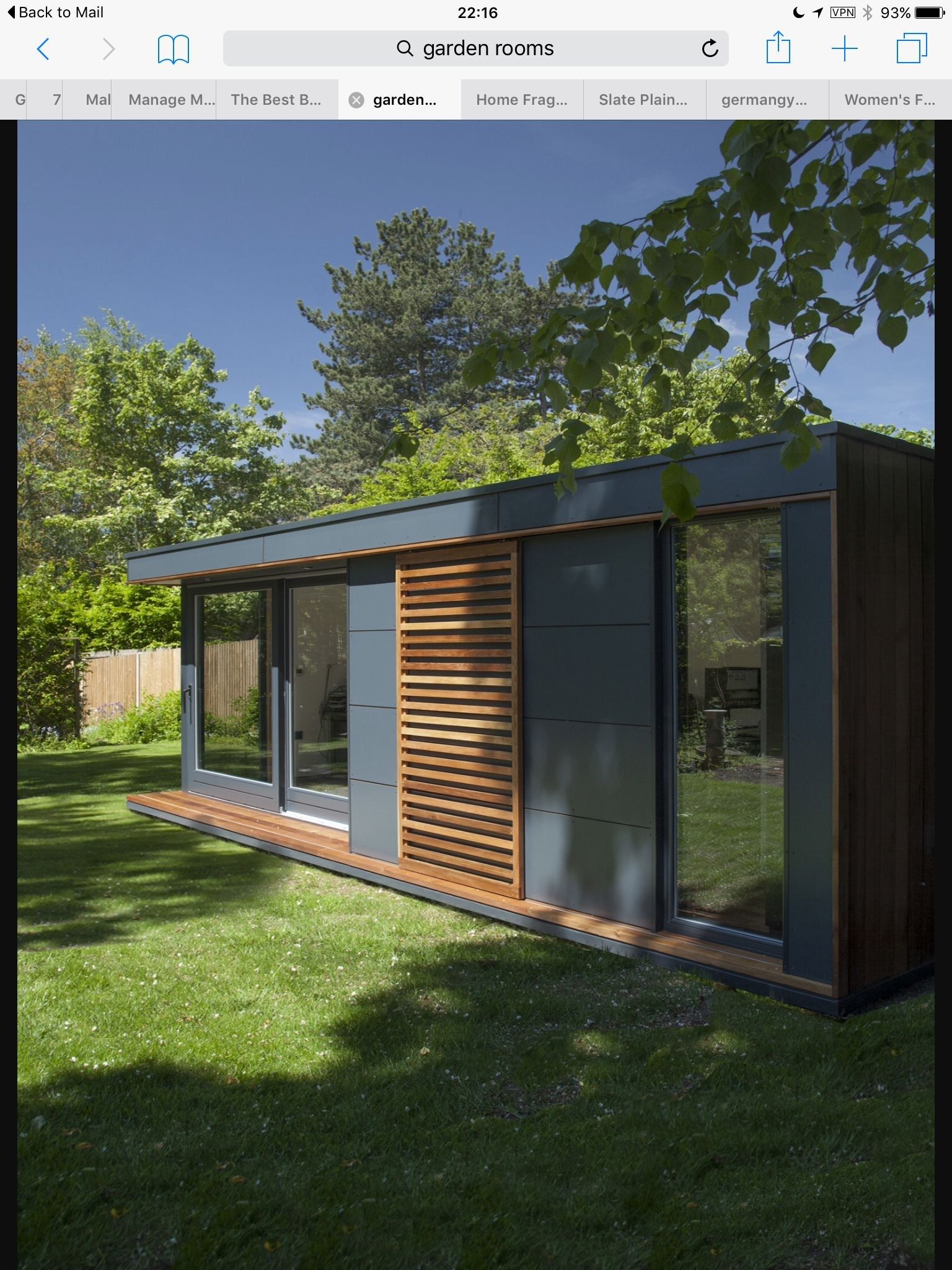 Modern Garden Design Outdoor Room