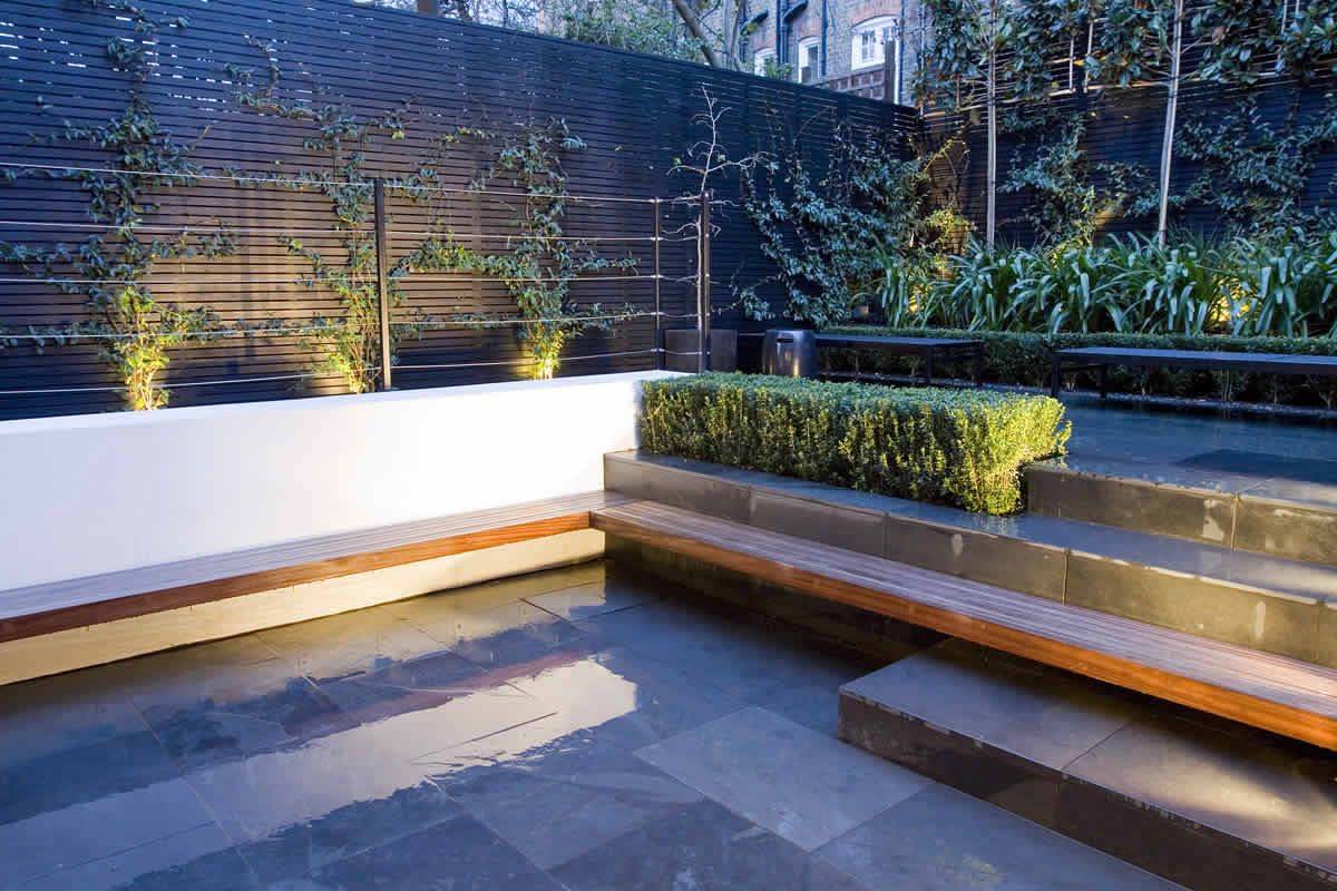 Modern Small Garden Design London Adorable Furniture Ideas