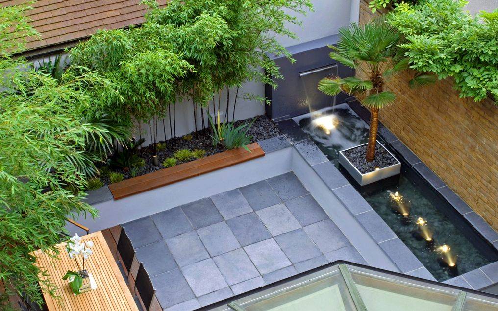 Fulham Slim Subtle Garden Club London Small Courtyard Gardens