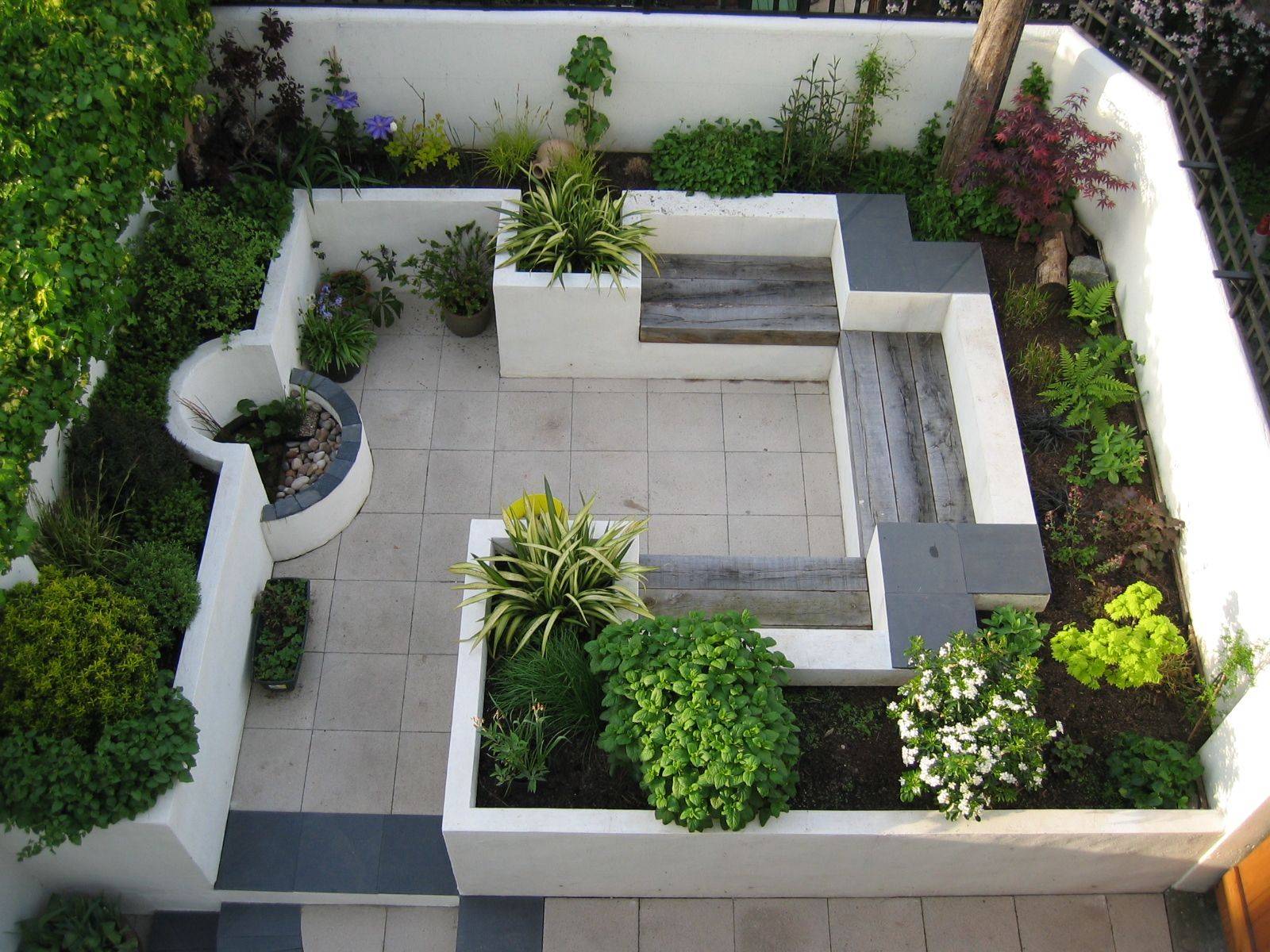 Modernlandscapedesign Courtyard Gardens Design