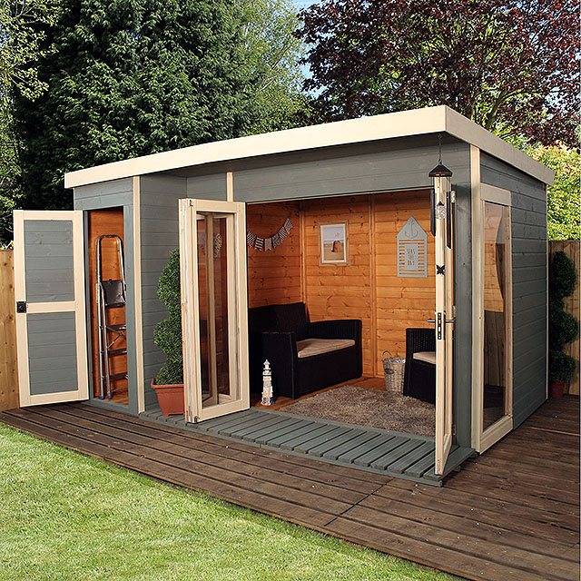 Shed Plans Inoutside Outdoor Rooms Man Of Many Now You Can Build