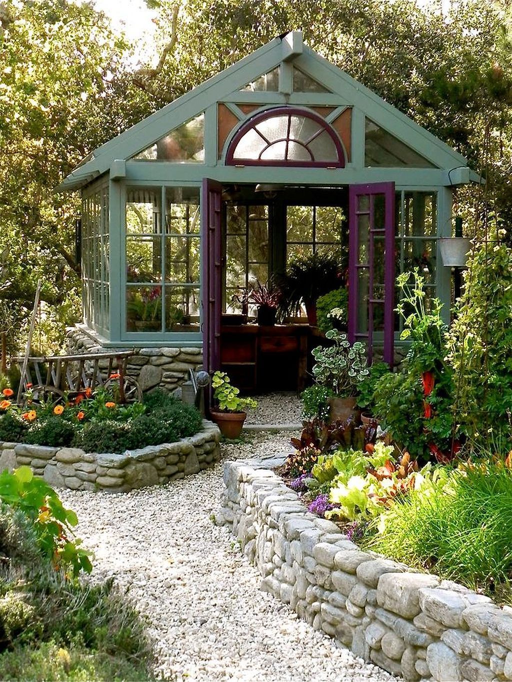 Garden Greenhouse Shed Sunset Magazine