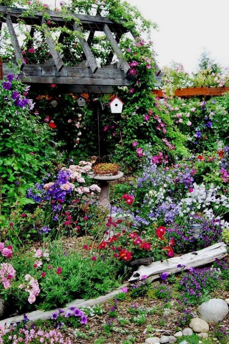 Gorgeous Fantastic Cottage Garden Ideas