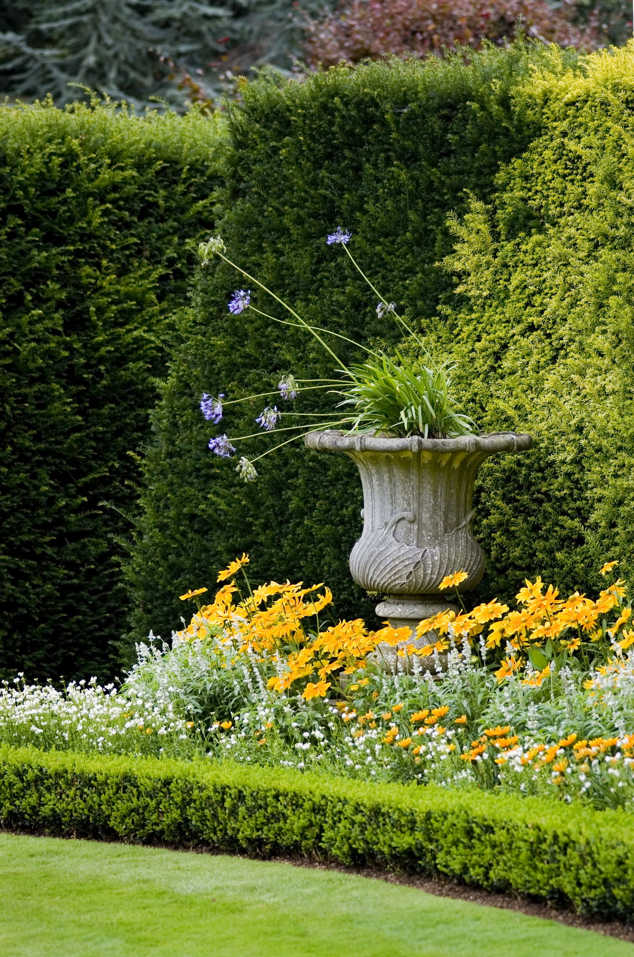 Colorful Easycare Spring Borders Sunset Magazine