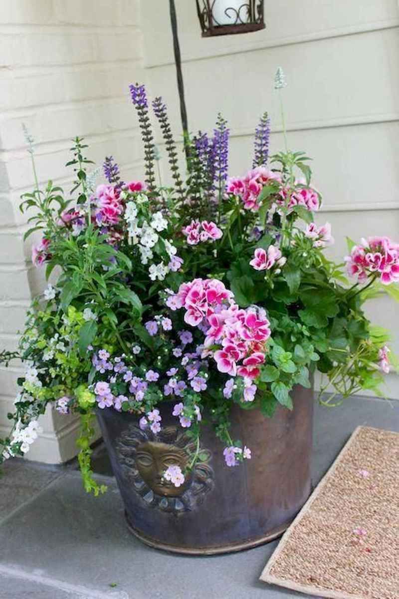 Gorgeous Summer Container Garden Flowers Ideas