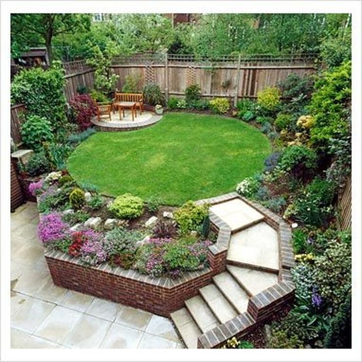 Circular Lawn Garden Designs